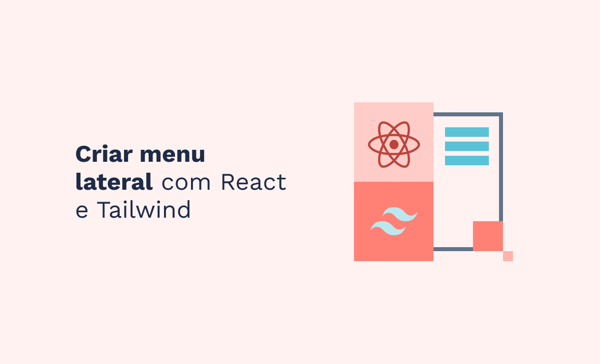 Criar menu lateral com React e Tailwind